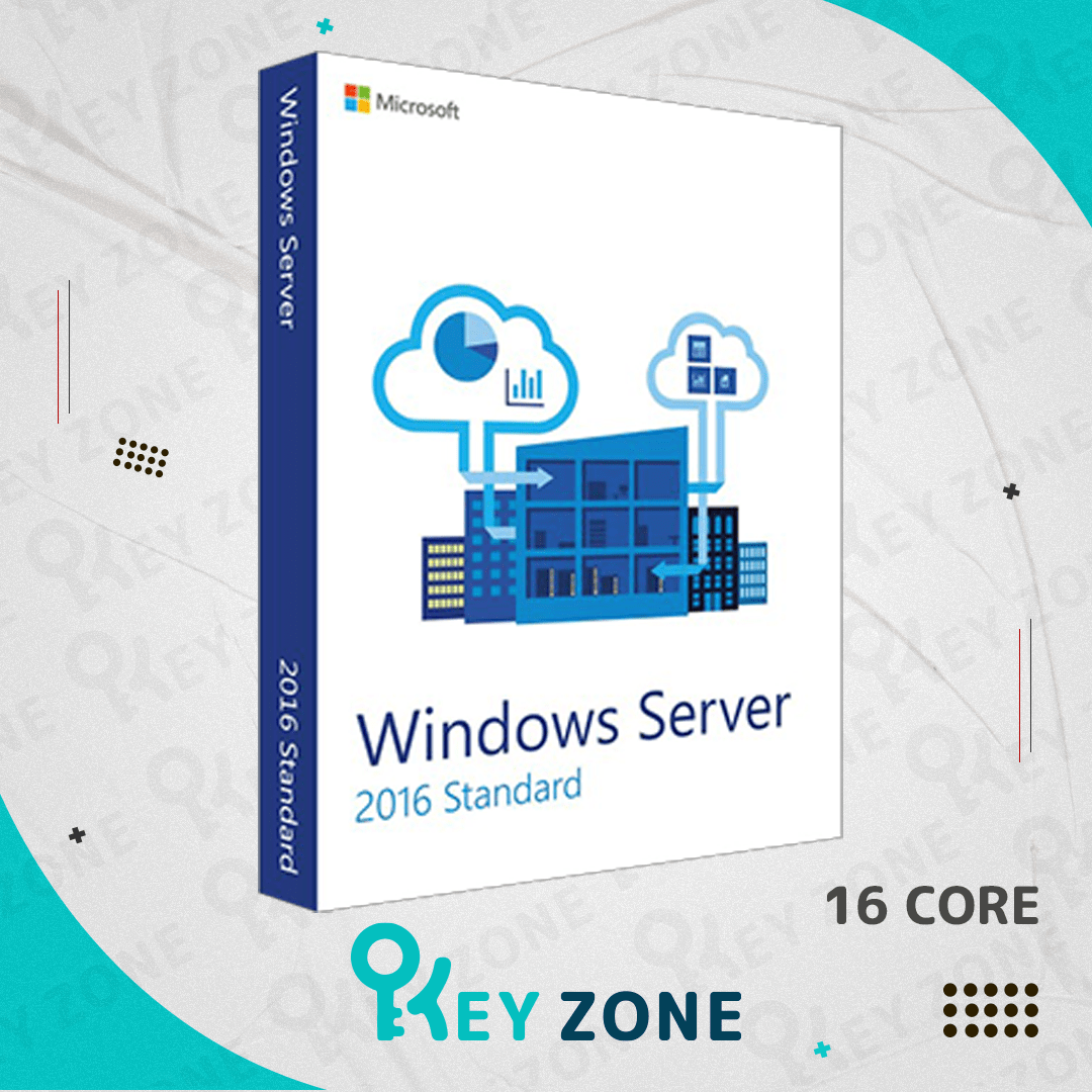 Windows Server 2016 standard - 16 Core