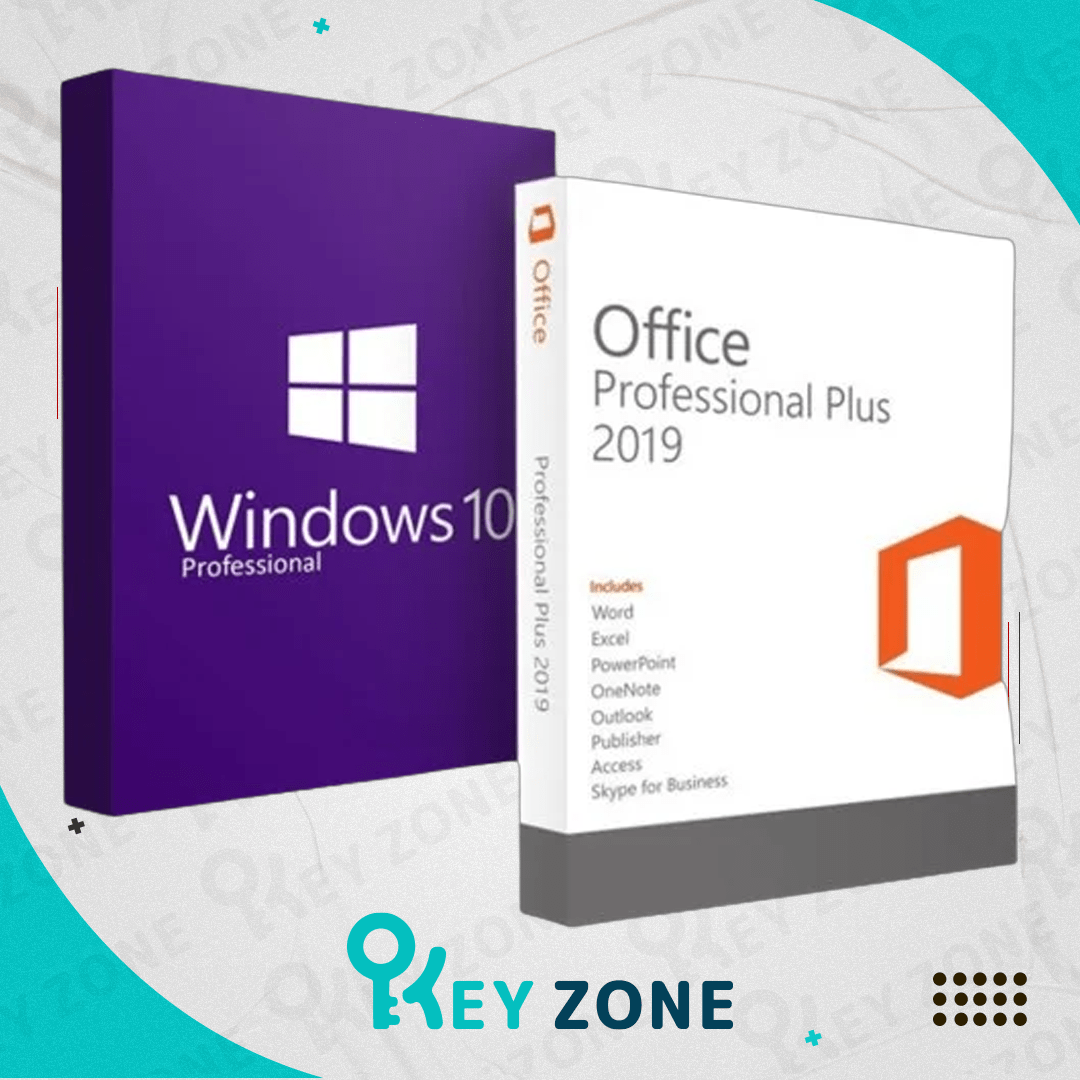 Windows 10 Professional + Office Professional Plus 2019